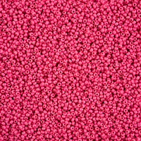 Preciosa 11/0 Rocaille Seed Beads - SB11-16A77M - Matte Rose - Terra Intensive