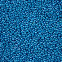 Preciosa 11/0 Rocaille Seed Beads - SB11-22019 - Chalk Dark Turquoise - PermaLux