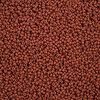 Preciosa 11/0 Rocaille Seed Beads - SB11-22M07 - Matte Chalk Brown - PermaLux