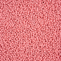 Preciosa 11/0 Rocaille Seed Beads - SB11-22M09 - Matte Chalk Pink - PermaLux