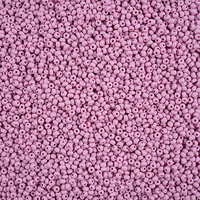Preciosa 11/0 Rocaille Seed Beads - SB11-22M12 - Matte Chalk Violet - PermaLux