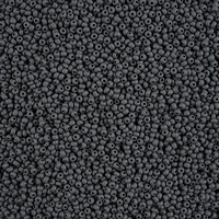 Preciosa 11/0 Rocaille Seed Beads - SB11-22M22 - Matte Chalk Grey - PermaLux