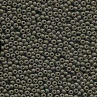 Preciosa 11/0 Rocaille Seed Beads - SB11-43020 - Opaque Grey