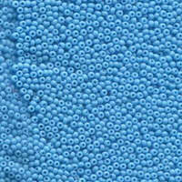 Preciosa 11/0 Rocaille Seed Beads - SB11-63020M - Matt Light Blue