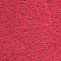 Preciosa 11/0 Rocaille Seed Beads - SB11-93190M - Matt Red