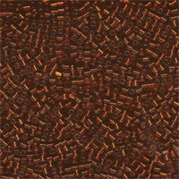 Miyuki 1.8mm (SB18) Square Bead - SB18-5 - Silver Lined Dark Topaz
