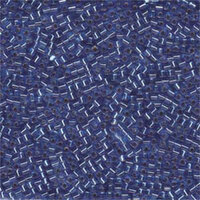Miyuki 1.8mm (SB18) Square Bead - SB18-19 - Silver Lined Sapphire