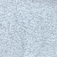 Miyuki 1.8mm (SB18) Square Bead - SB18-131F - Matte Crystal