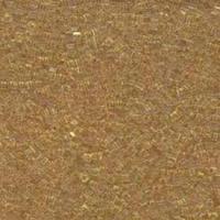 Miyuki 1.8mm (SB18) Square Bead - SB18-132 - Transparent Light Topaz