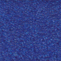 Miyuki 1.8mm (SB18) Square Bead - SB18-150 - Transparent Sapphire