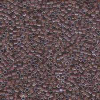 Miyuki 1.8mm (SB18) Square Bead - SB18-224 - Cocoa Lined Crystal