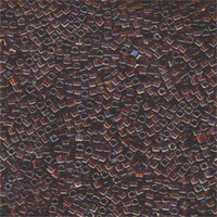Miyuki 1.8mm (SB18) Square Bead - SB18-257 - Transparent Topaz AB