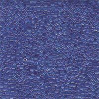 Miyuki 1.8mm (SB18) Square Bead - SB18-261 - Transparent Sapphire AB
