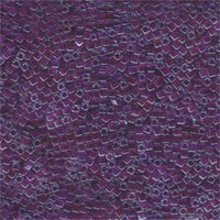 Miyuki 1.8mm (SB18) Square Bead - SB18-2651 - Fuchsia Lined Aqua AB