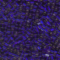 Miyuki 3mm (SB3) Square Bead - SB3-020 - Silver Lined Cobalt