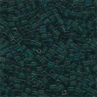 Miyuki 3mm (SB3) Square Bead - SB3-2405 - Transparent Teal