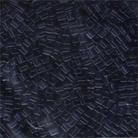 Miyuki 3mm (SB3) Square Bead - SB3-2411 - Transparent Montana Blue