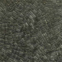Miyuki 3mm (SB3) Square Bead - SB3-2412 - Transparent Pale Grey