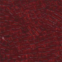 Miyuki 4mm (SB4) Square Bead - SB4-141 - Transparent Ruby