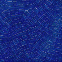 Miyuki 4mm (SB4) Square Bead - SB4-150 - Transparent Sapphire