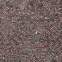 Miyuki 4mm (SB4) Square Bead - SB4-224 - Cocoa Lined Crystal