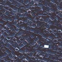 Miyuki 4mm (SB4) Square Bead - SB4-233 - Cobalt Lined Crystal