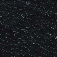 Miyuki 4mm (SB4) Square Bead - SB4-401 - Opaque Black