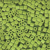 Miyuki 4mm (SB4) Square Bead - SB4-416 - Opaque Chartreuse
