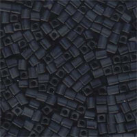 Miyuki 4mm (SB4) Square Bead - SB4-2411F - Matte Montana Blue