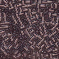 Miyuki 4mm (SB4) Square Bead - SB4-2644 - Pink Lined White