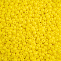 Preciosa 6/0 Rocaille Seed Beads - SB6-16A86M - Matte Yellow - Terra Intensive