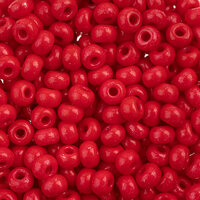 Preciosa 6/0 Rocaille Seed Beads - SB6-16A98 - Red - Terra Intensive