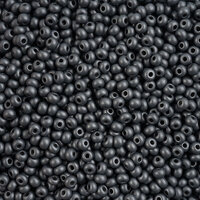 Preciosa 6/0 Rocaille Seed Beads - SB6-22022 - Chalk Grey - PermaLux