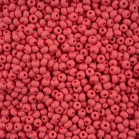 Preciosa 6/0 Rocaille Seed Beads - SB6-22M08 - Matte Chalk Red - PermaLux