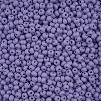 Preciosa 6/0 Rocaille Seed Beads - SB6-22M14 - Matte Chalk Lavender - PermaLux