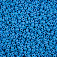 Preciosa 6/0 Rocaille Seed Beads - SB6-22M20 - Matte Chalk Light Blue - PermaLux