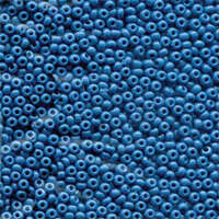 Preciosa 6/0 Rocaille Seed Beads - SB6-33220 - Opaque Denim Blue