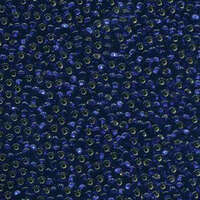 Preciosa 6/0 Rocaille Seed Beads - SB6-37100 - Silver Lined Cobalt