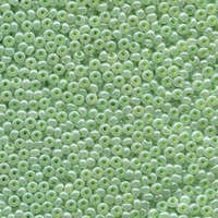 Preciosa 6/0 Rocaille Seed Beads - SB6-37154 - Light Green Ceylon