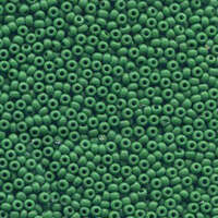 Preciosa 6/0 Rocaille Seed Beads - SB6-53250 - Opaque Green