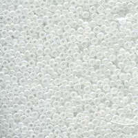 Preciosa 6/0 Rocaille Seed Beads - SB6-57102 - White Pearl