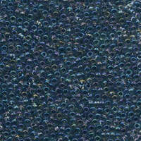 Preciosa 6/0 Rocaille Seed Beads - SB6-58549 - Black Lined Crystal AB