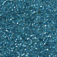 Preciosa 6/0 Rocaille Seed Beads - SB6-67000 - Silver Lined Light Aqua