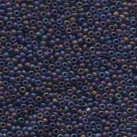 Preciosa 6/0 Rocaille Seed Beads - SB6-91120M - Matt Garnet AB