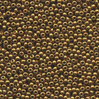 Preciosa 8/0 Rocaille Seed Beads - SB8-01740 - Bronze Gold
