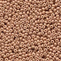 Preciosa 8/0 Rocaille Seed Beads - SB8-03611 - Opaque Wheat Sol Gel
