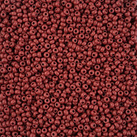 Preciosa 8/0 Rocaille Seed Beads - SB8-16A18M - Matte Brown - Terra Intensive