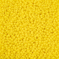 Preciosa 8/0 Rocaille Seed Beads - SB8-16A86M - Matte Yellow - Terra Intensive