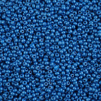 Preciosa 8/0 Rocaille Seed Beads - SB8-22021 - Chalk Blue - PermaLux