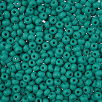 Preciosa 8/0 Rocaille Seed Beads - SB8-22M17 - Matte Chalk Sea Green - PermaLux
